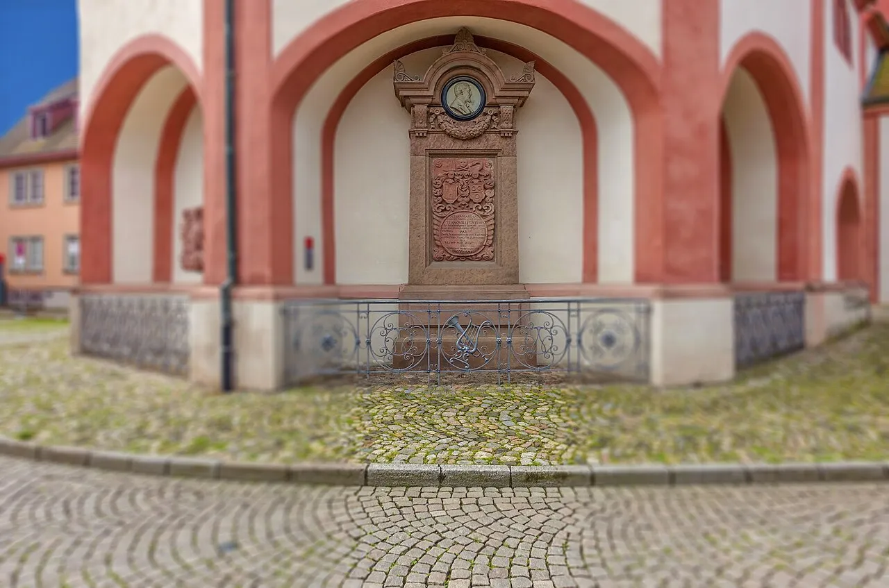 Grabstein des Trompeters