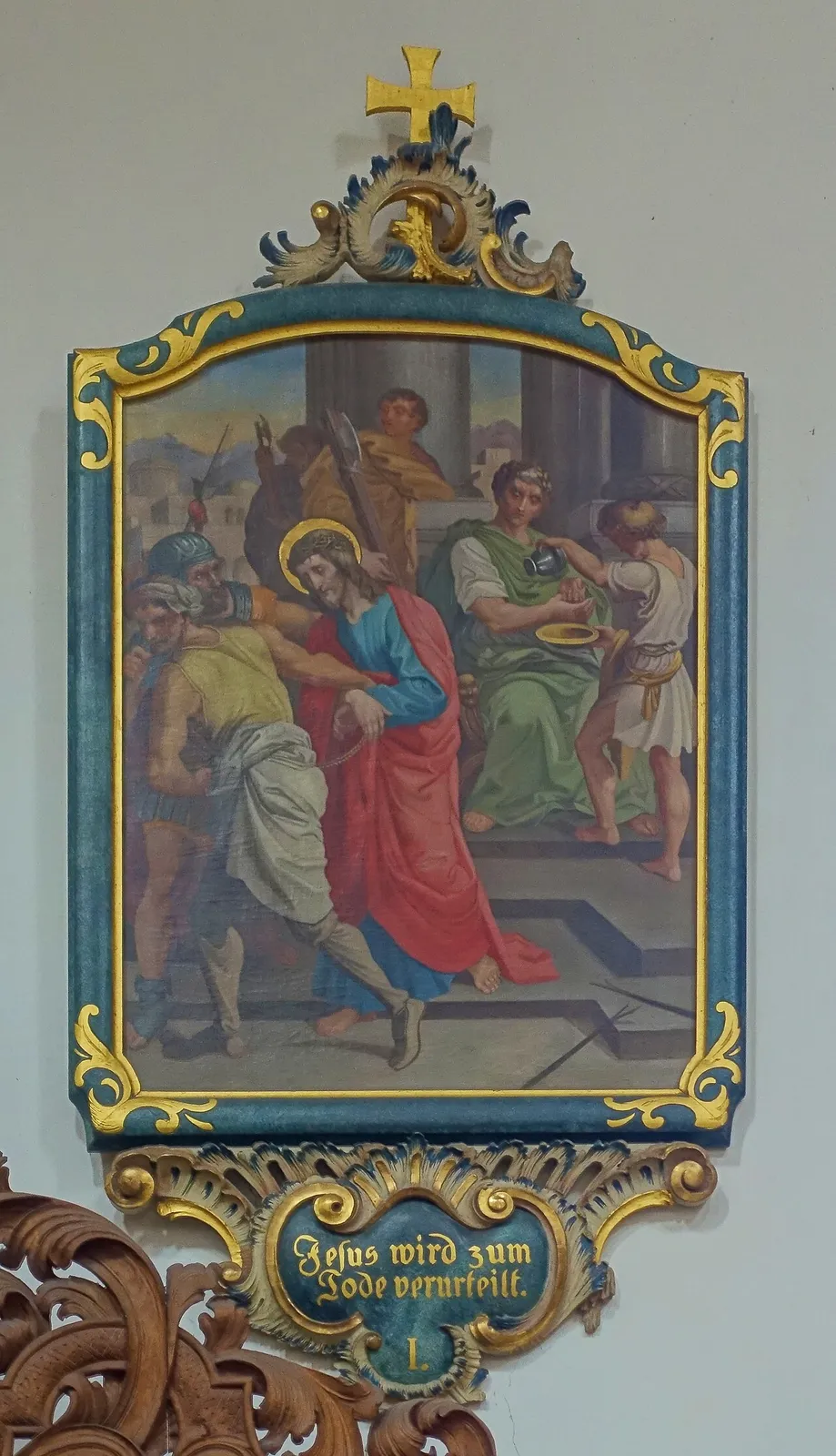 Hauptdeckengemälde im Münster
