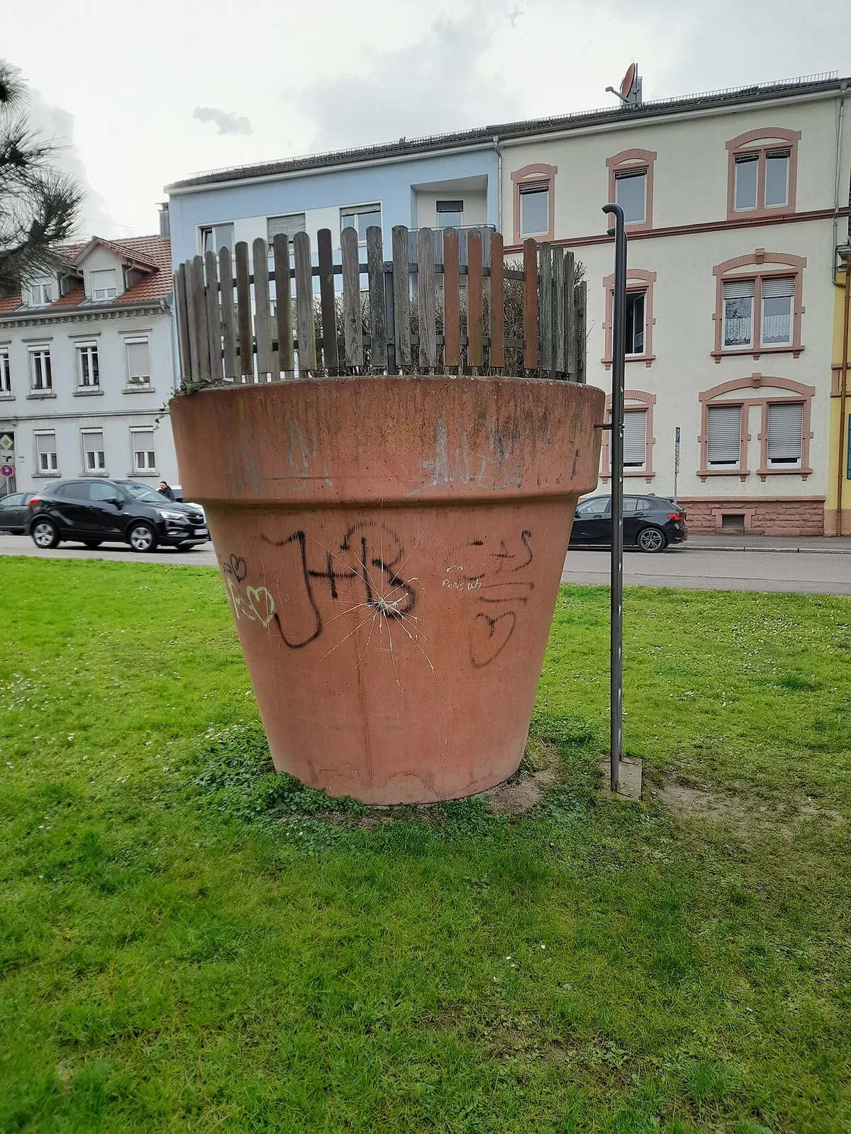 Großer Gartentopf