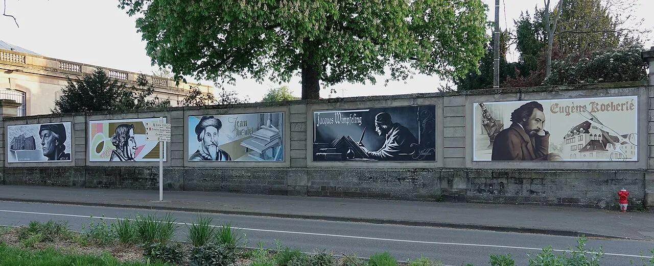 Le mur des Humanistes