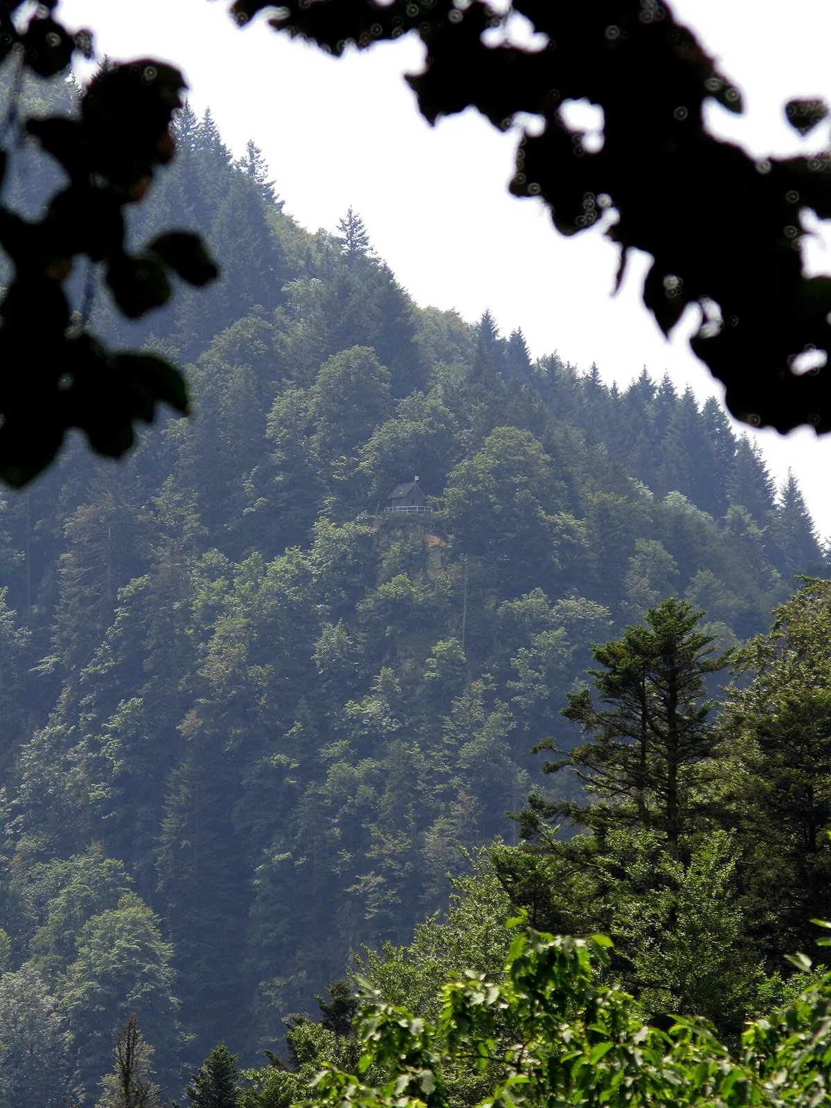 Ausblick zur Felsenhütte