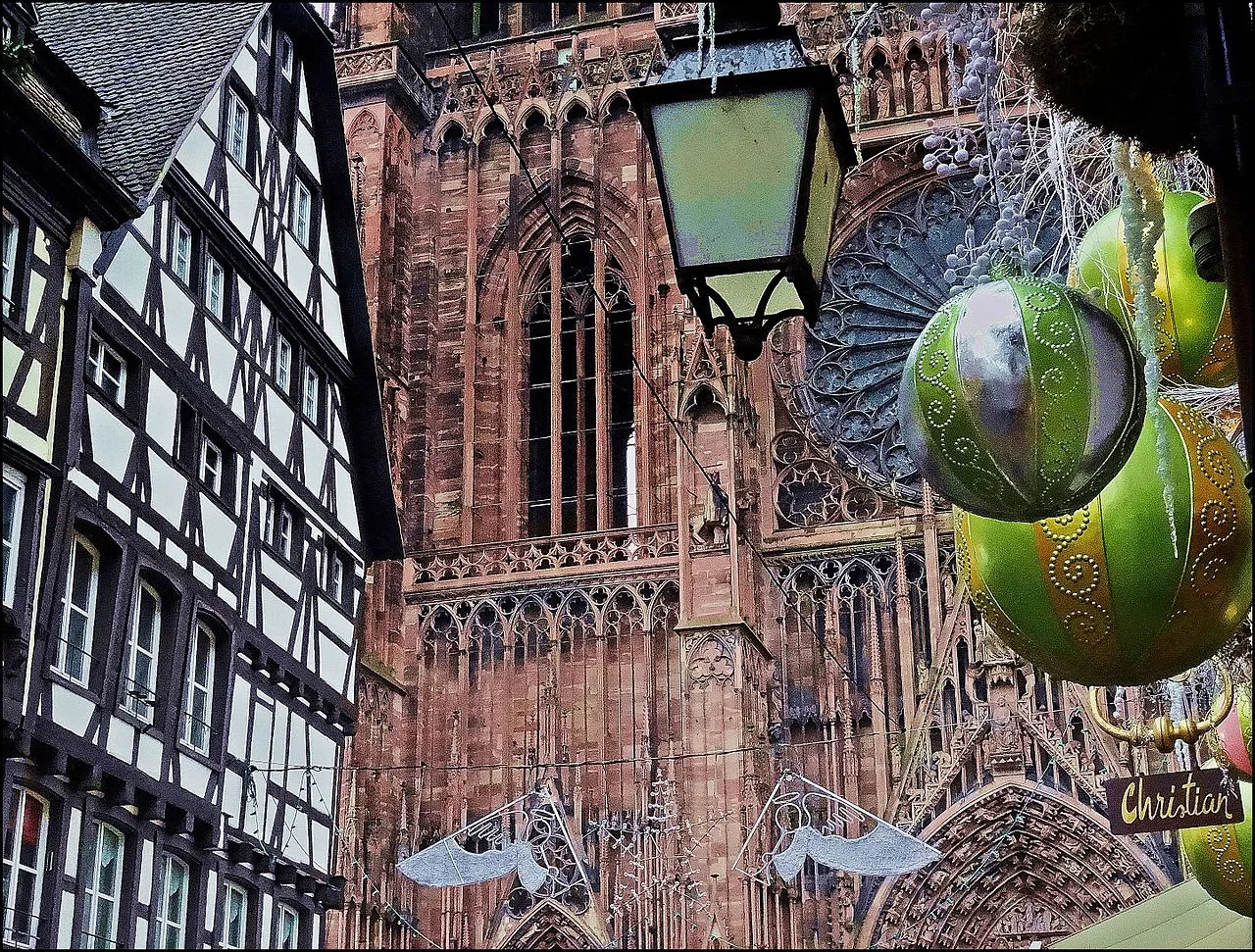 Vue sur Cathédrale de Strasbourg