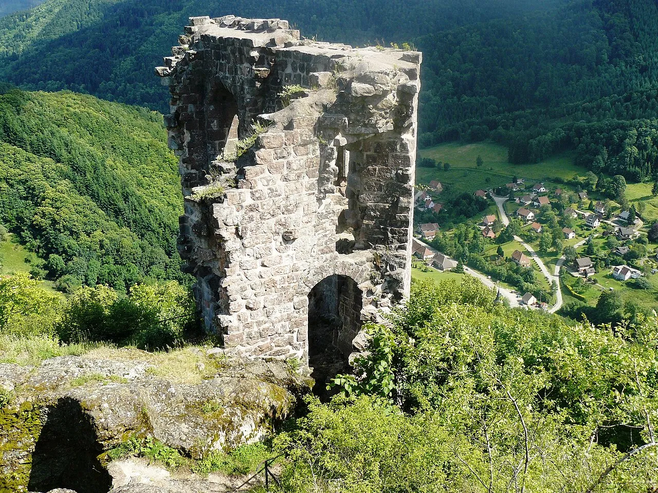 Ruines du Château du Bilstein