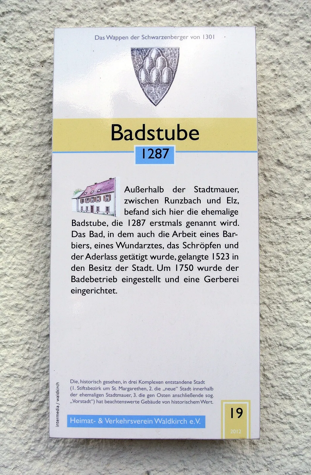 Stück der alten Stadtmauer
