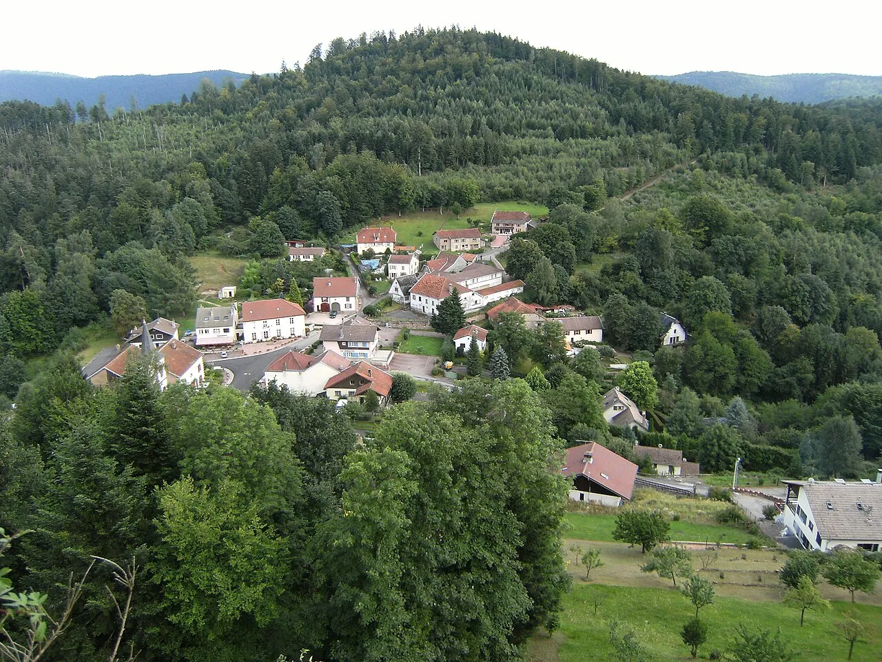 Donjon du chateau de Salm