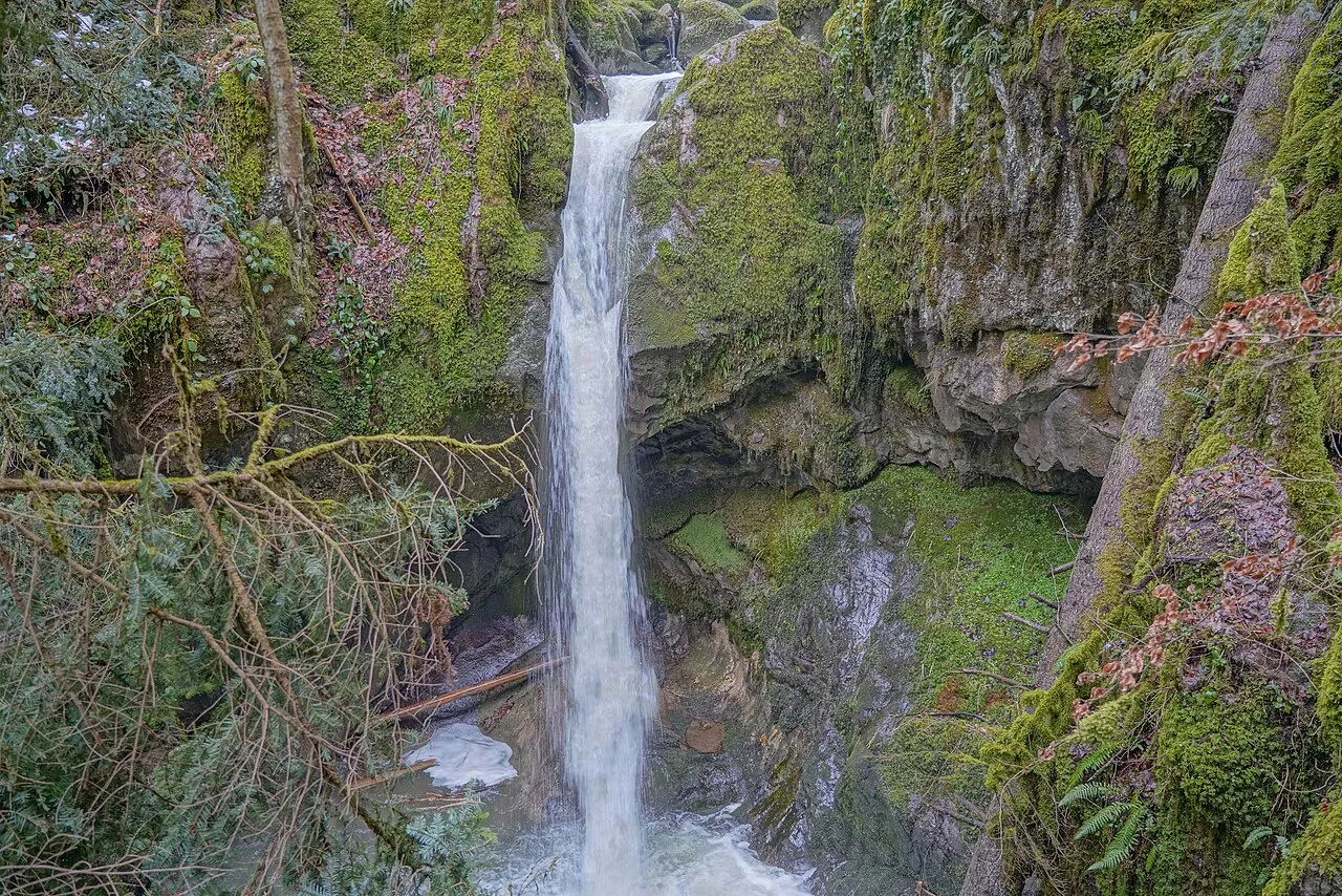 oberer Haselbach-Wasserfall