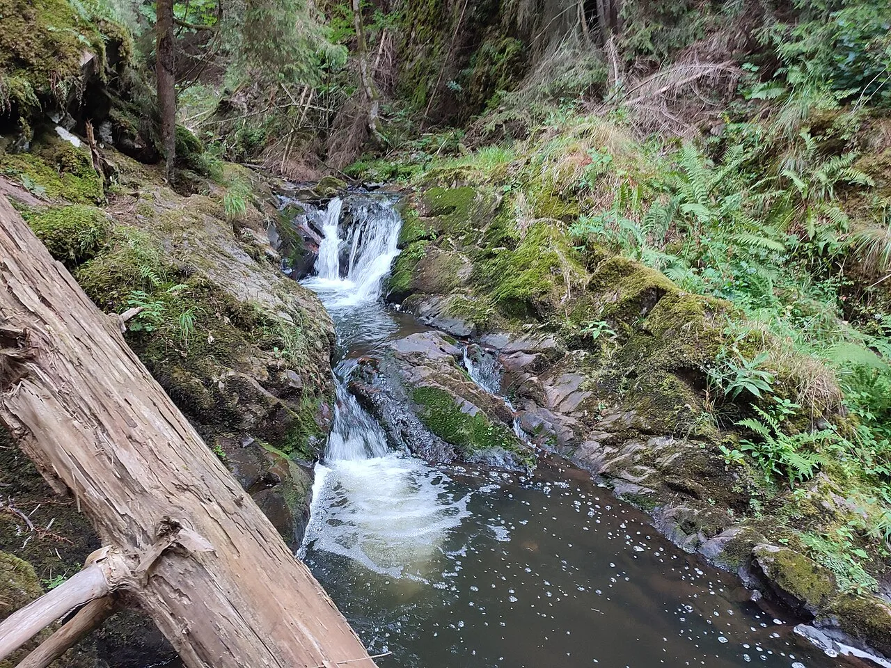 Kleiner Rötenbach-Wasserfall