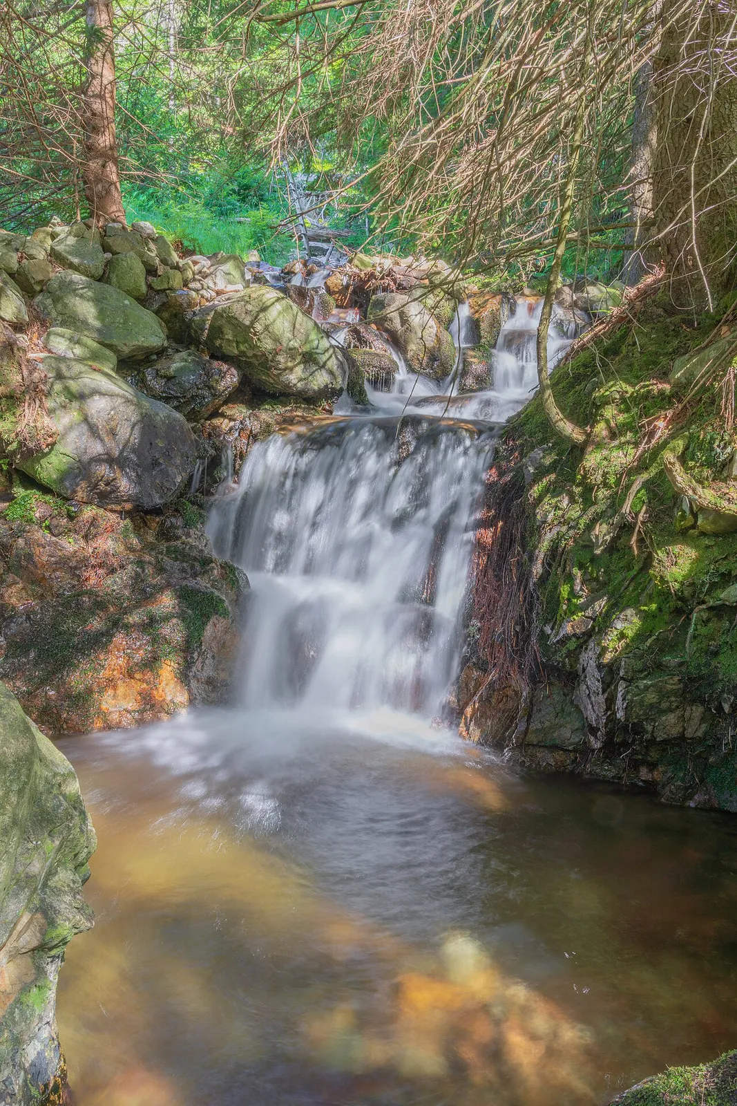 unterer Gustbach Wasserfall