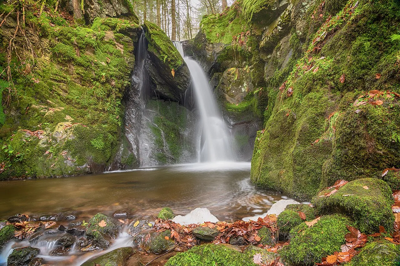 Strahlbrusch Wasserfall