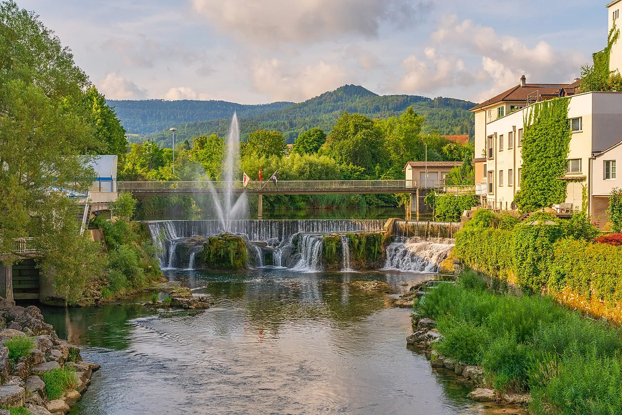 Wasserfall Laufen