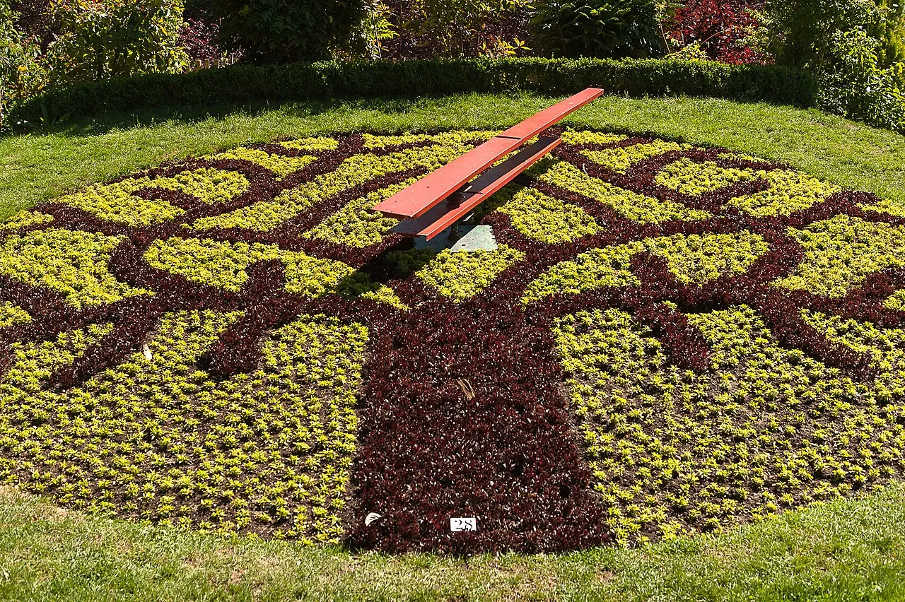 Horloge Florale