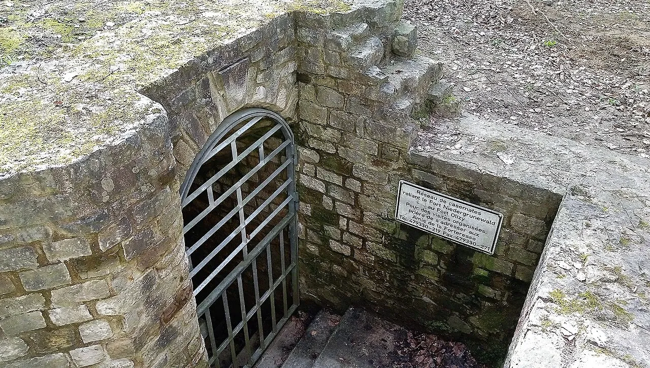Entrée Fort Niedergrünewald