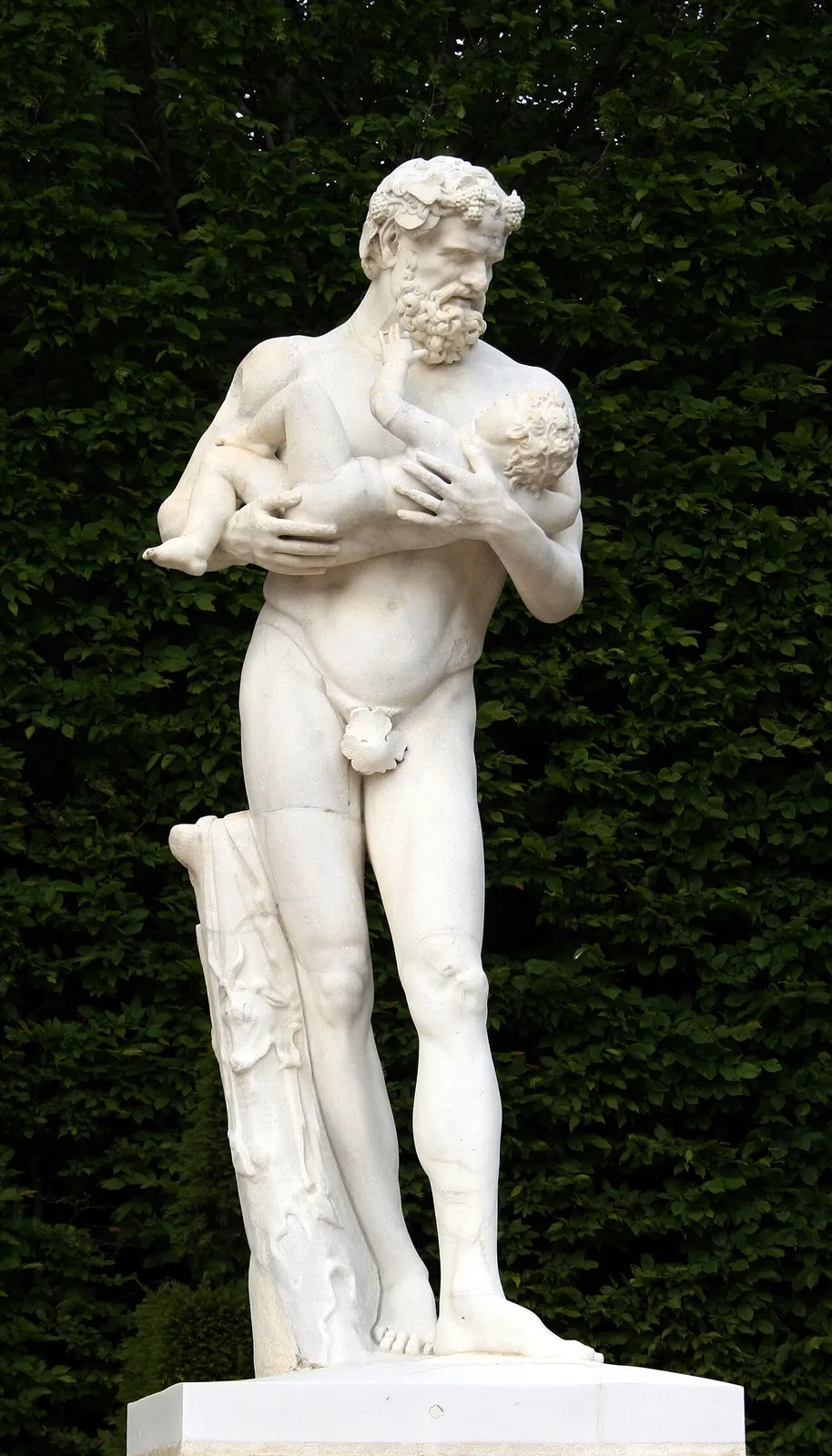 Silène portant Bacchus
