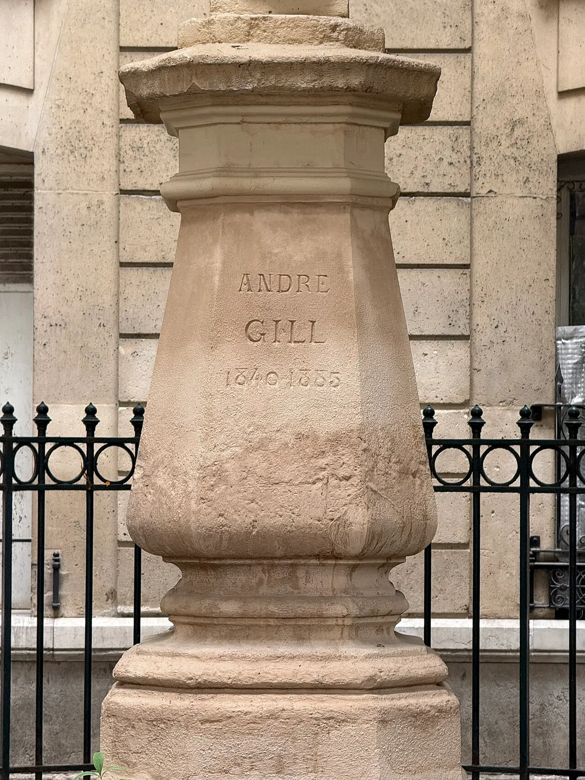Buste d'André Gill