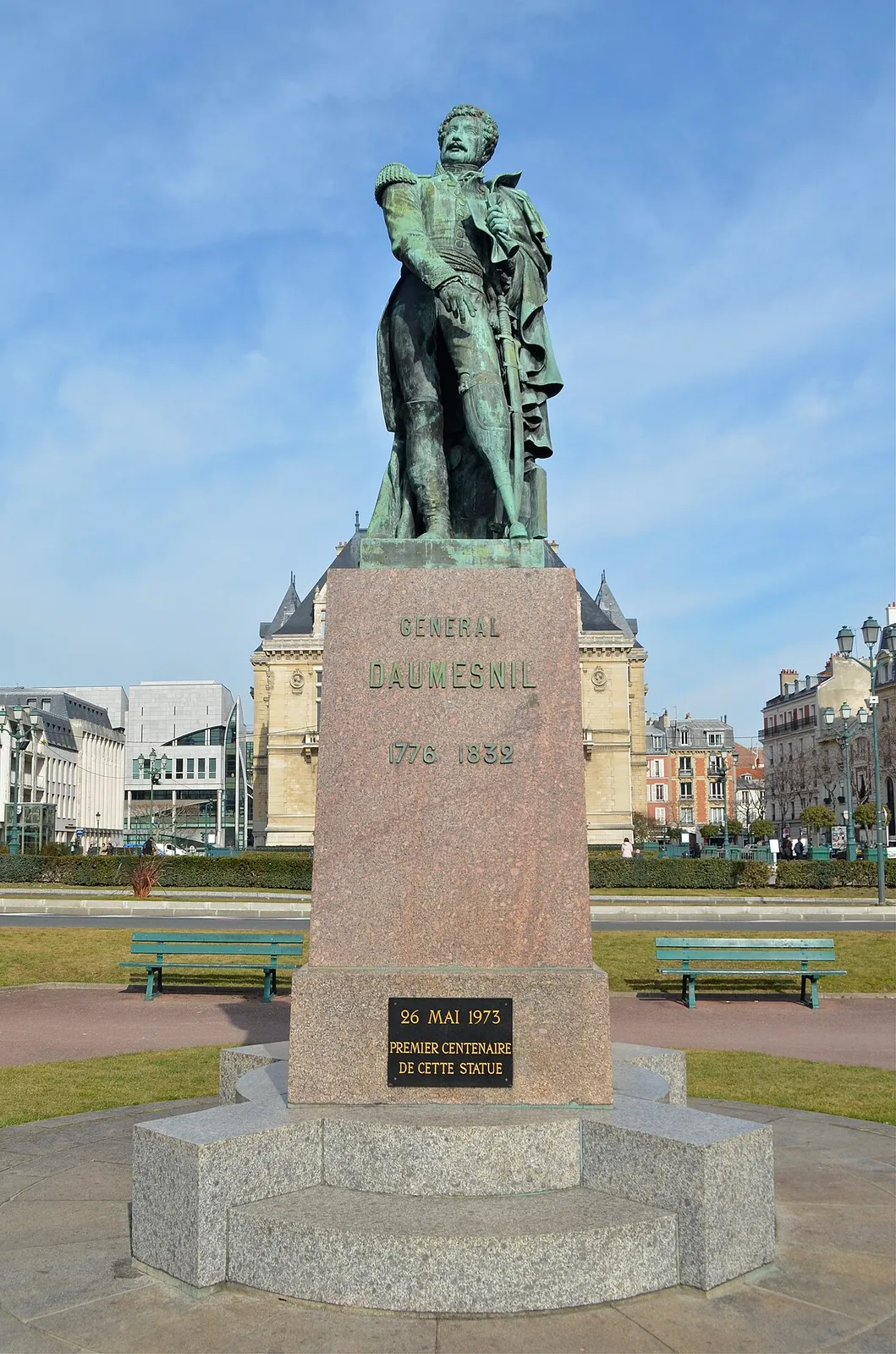 Statue du général Daumesnil