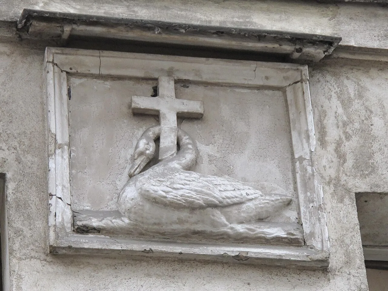 Bas-relief Saint-Julien l'Hospitalier
