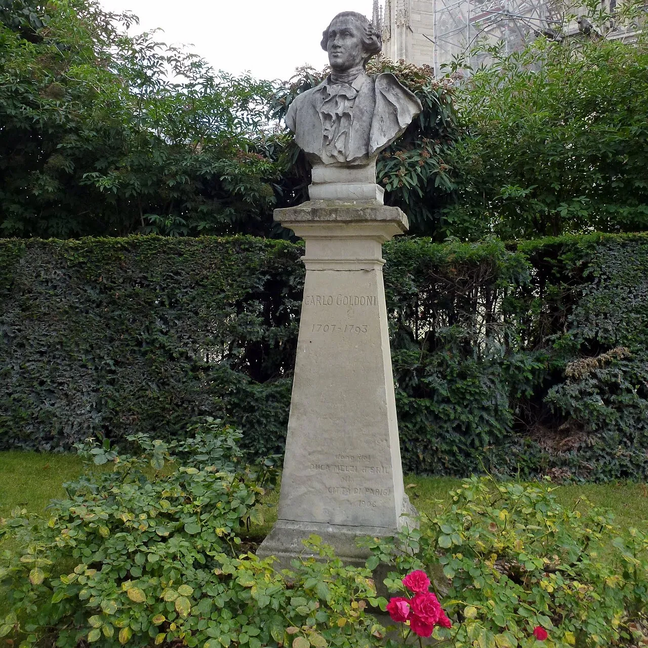 Buste de Carlo Goldoni