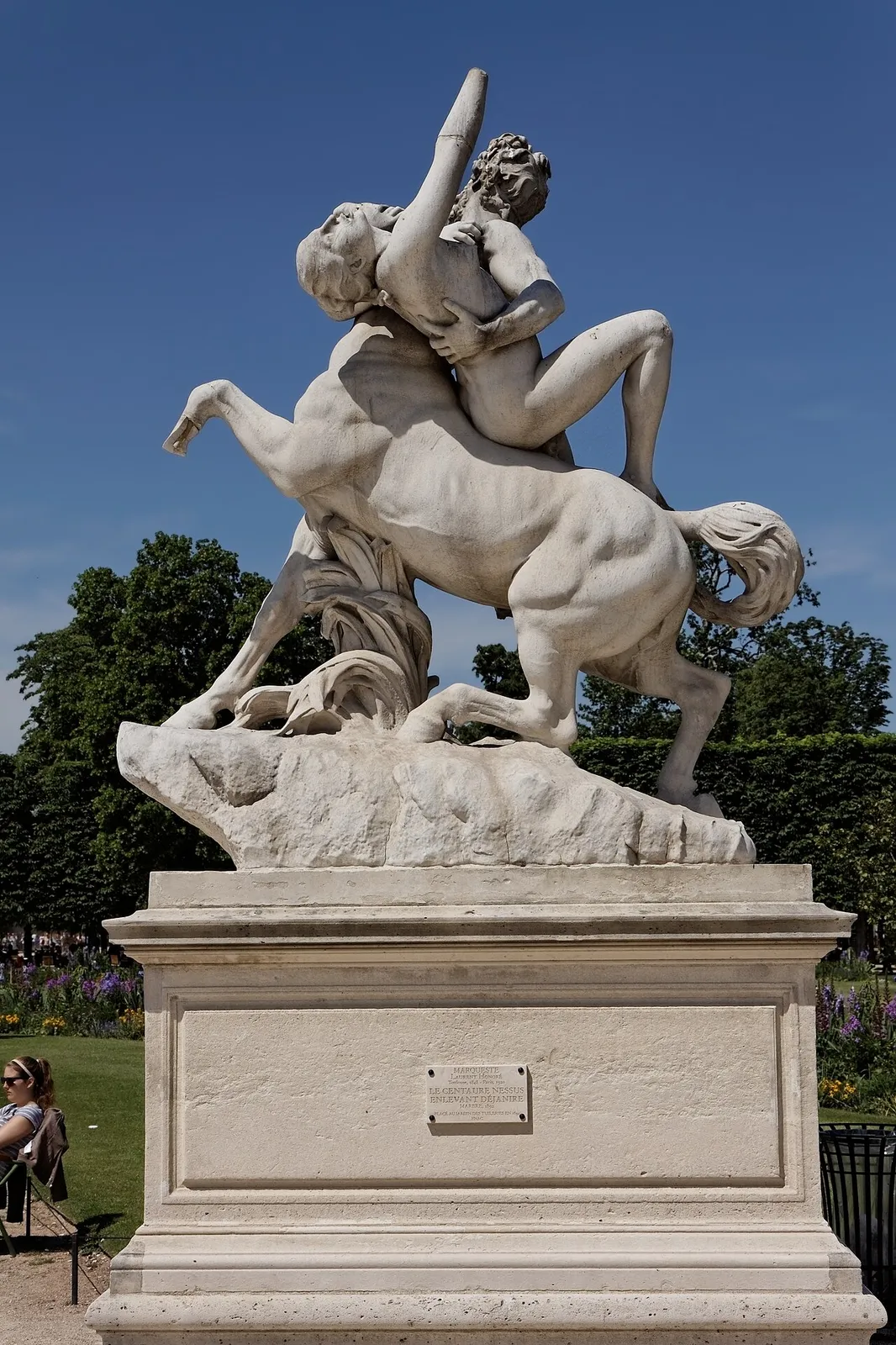 Le Centaur Nessus Enlevant Dejanire