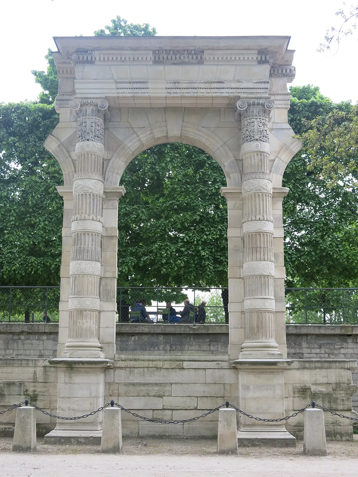 Vestige du Palais des Tuileries