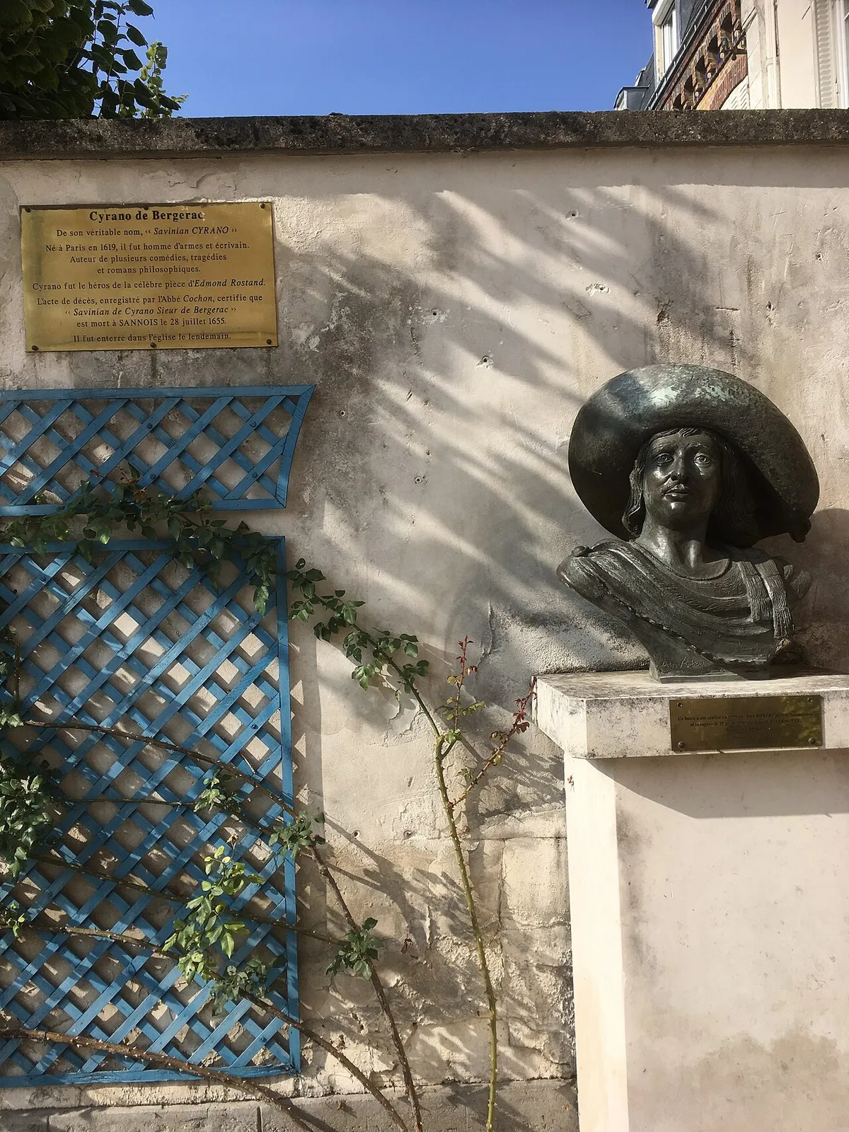Buste de Cyrano de Bergerac
