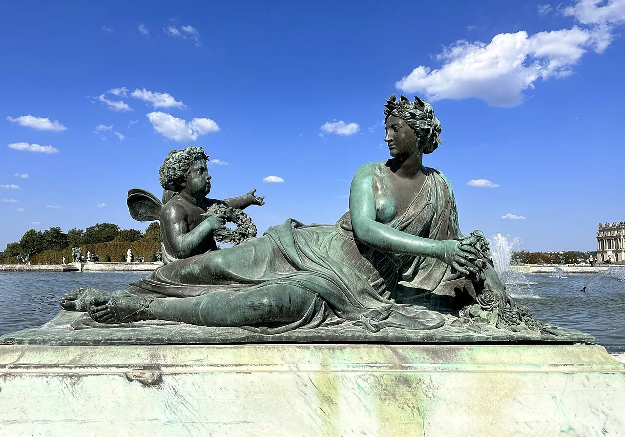Nymphe et Zéphyr