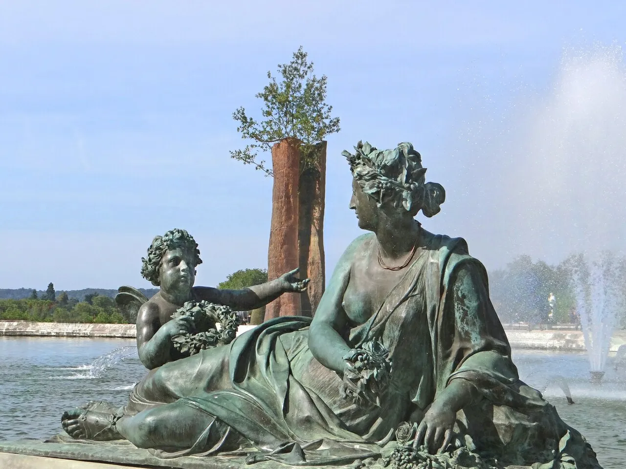 Nymphe et Amour