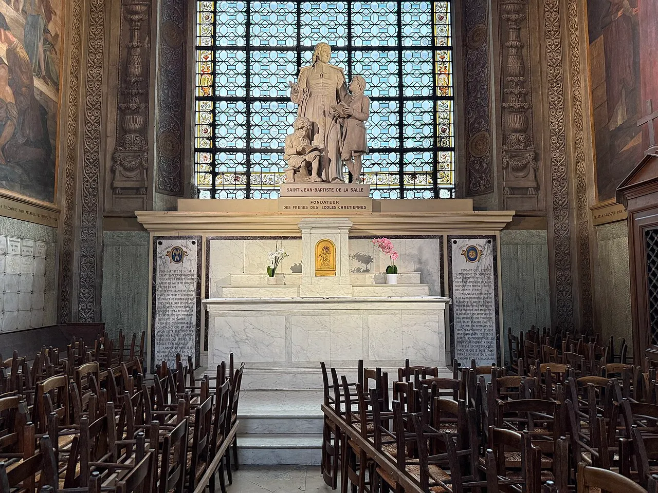 Saint Roch prie pour la guérison des pestiférés de l'hôpital de Rome