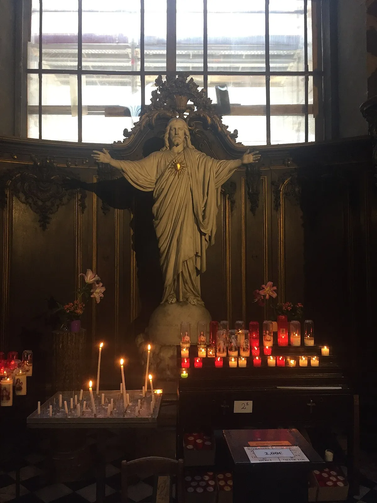Saint Vincent de Paul harangue les Dames de la Charité en faveur des enfants trouvés