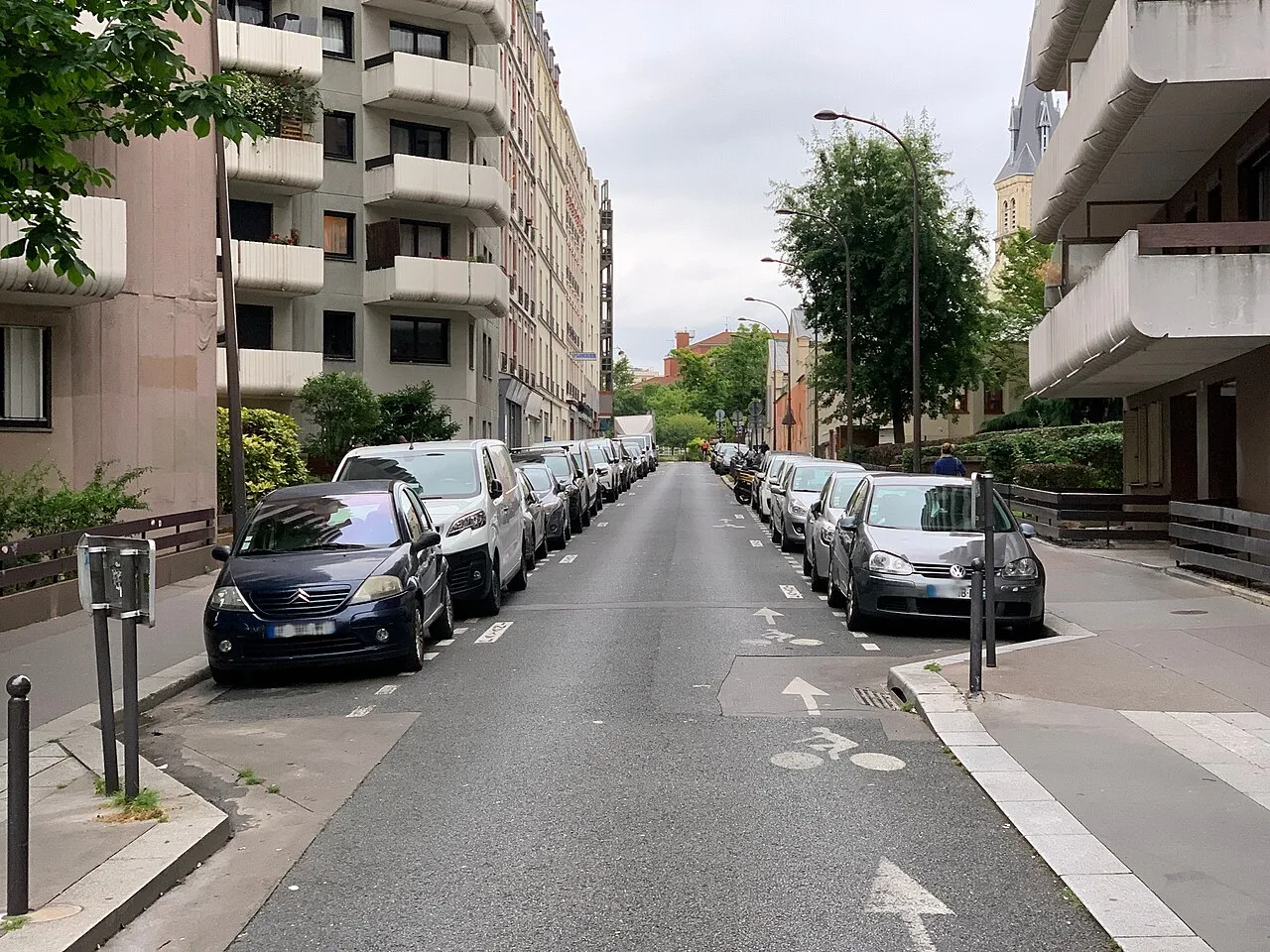 Plan du quartier Jeanne d'Arc