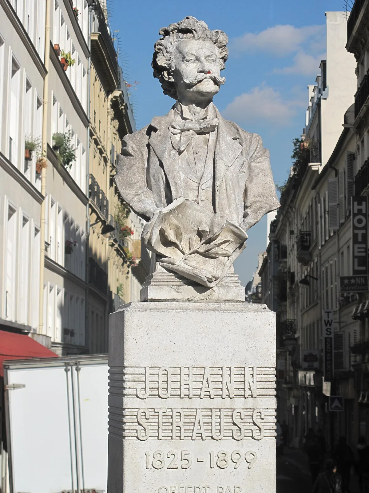 Buste de Johann Strauss