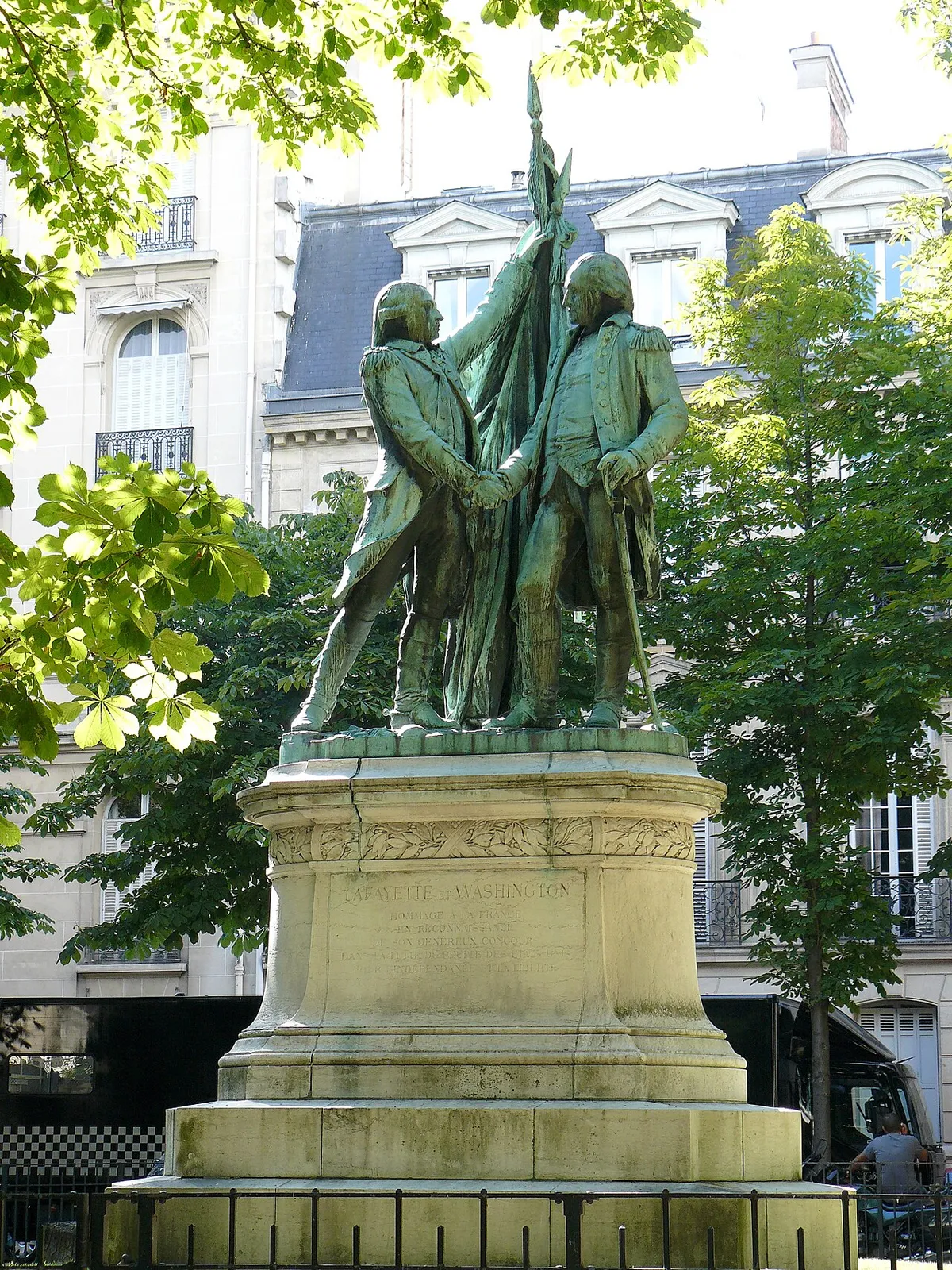 Lafayette and Washington