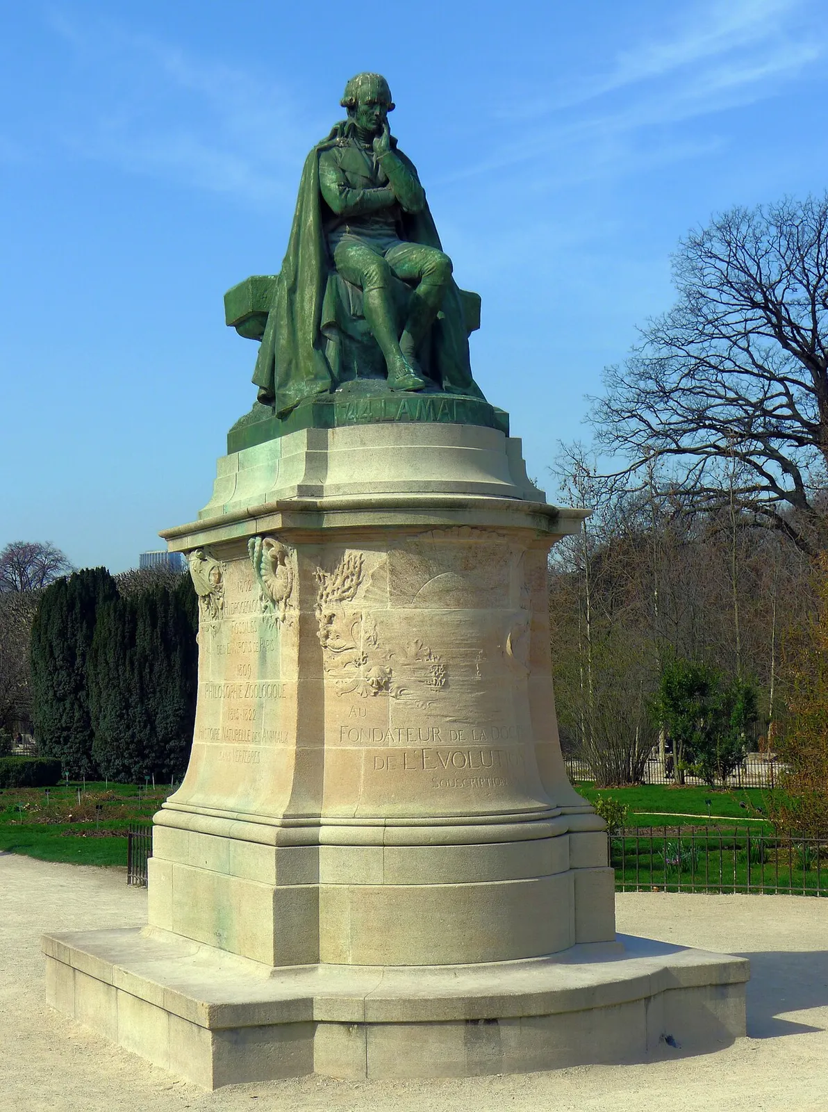 Lamarck et sa fille Aménaïde Cornélie
