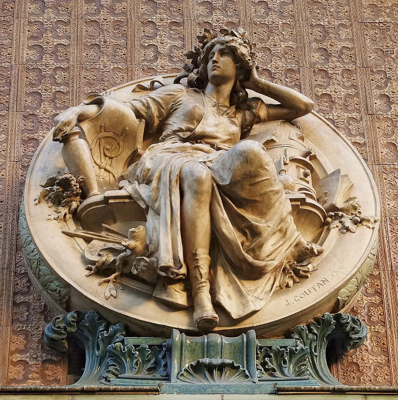 Portique Art nouveau