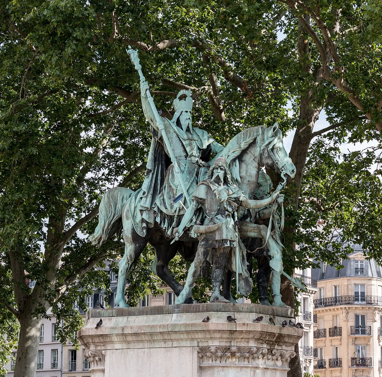 Charlemagne et ses leudes