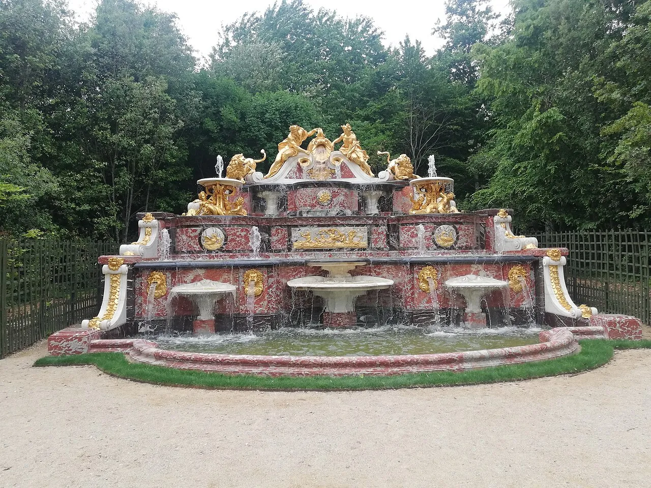 Buffet d'eau