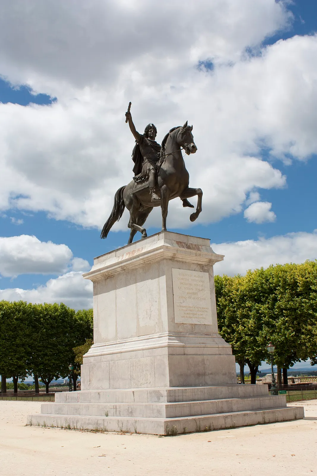 Statue équestre de Louis XIV