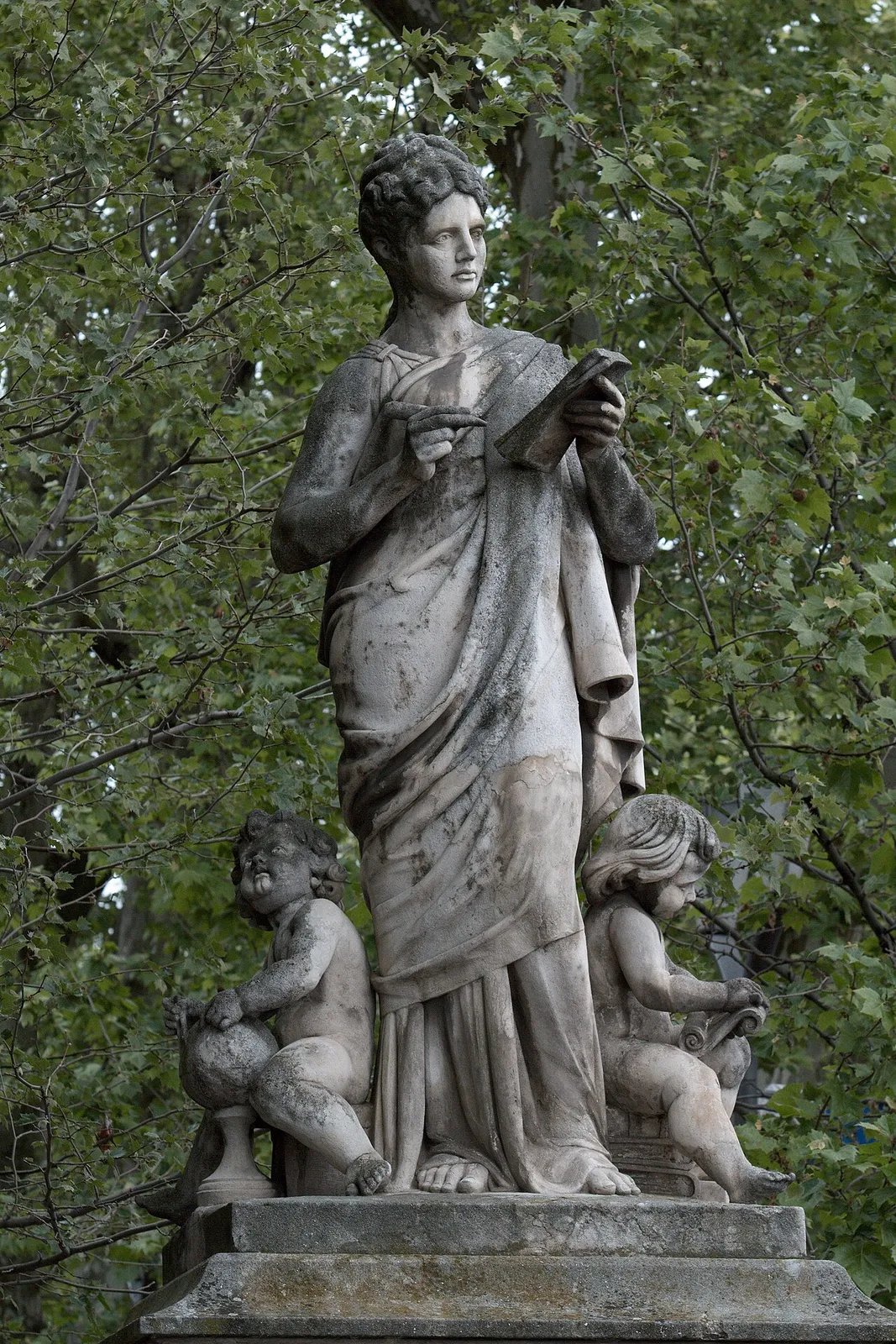 Statue allégorique - Arts et Sciences