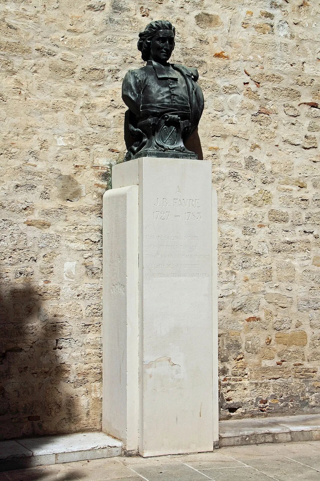 Buste de JB Fabre