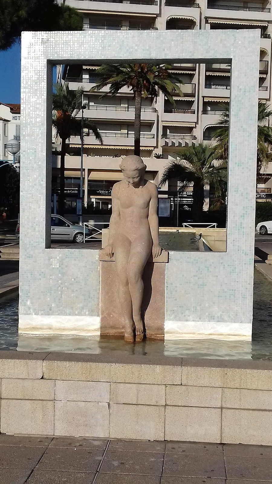 La baigneuse