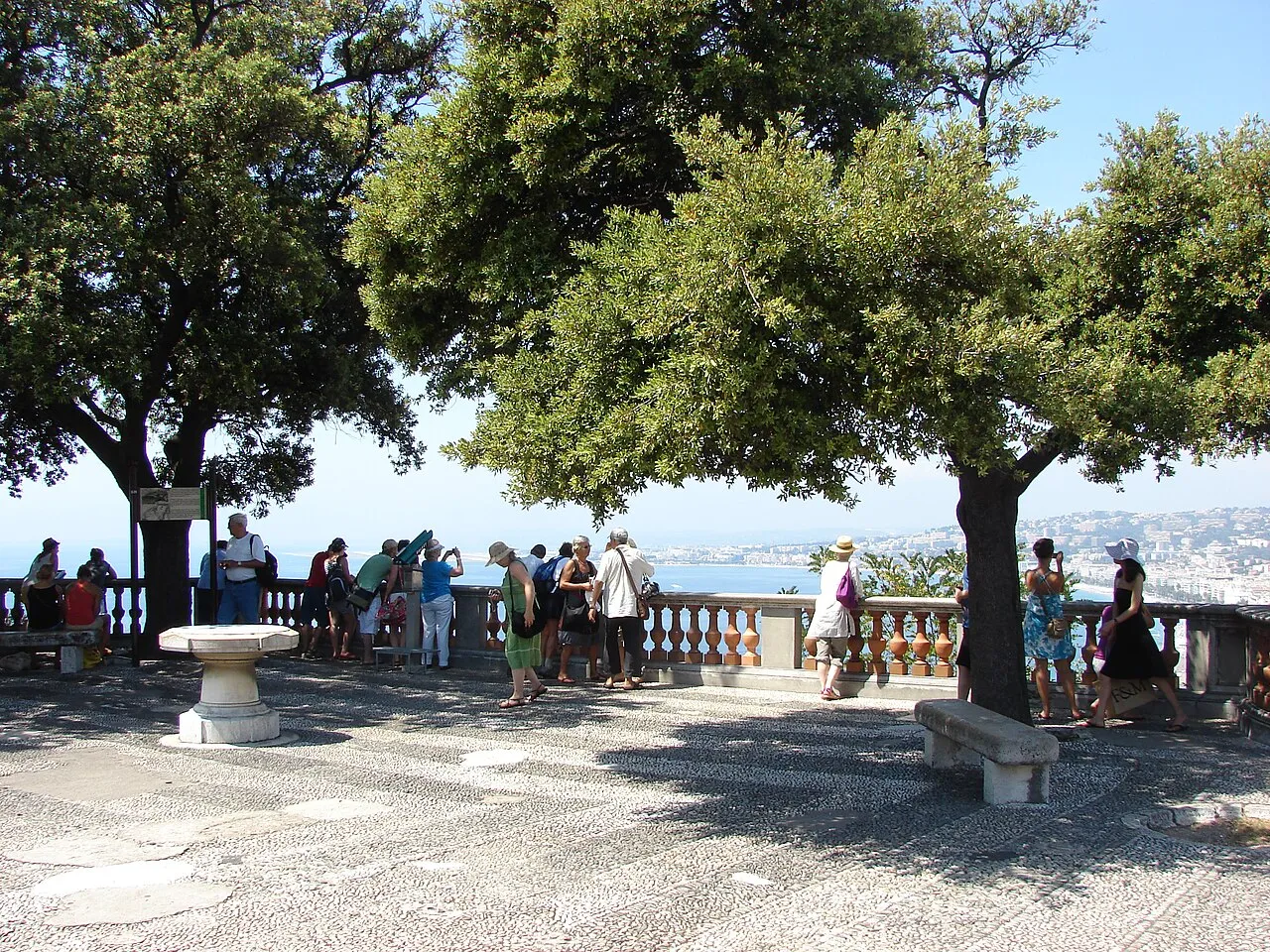 Terrasse du château