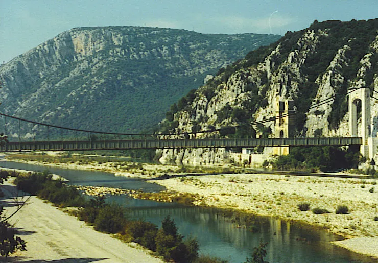 Durance -ancien Pont de Mirabeau