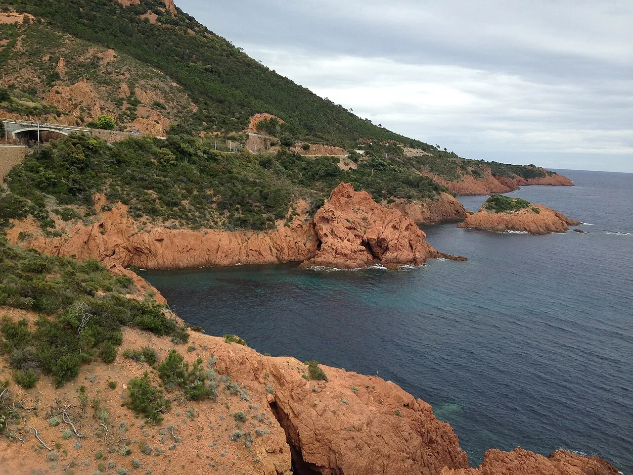 Grotte marine de Saint-Barthélémy n°1 (entrée sud-ouest)