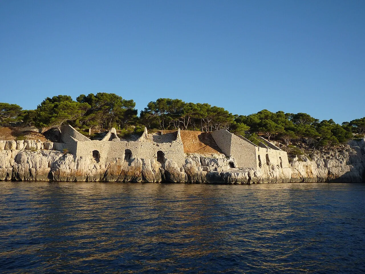 Grotte sous-marine de la Trémie