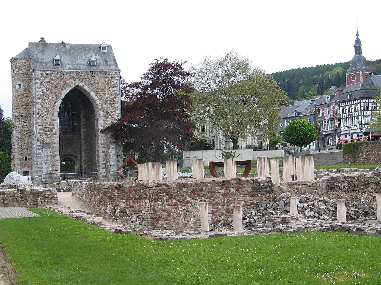 Remains of 11th century Abbey