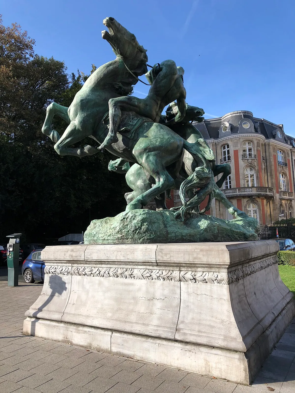 Lutte équestre