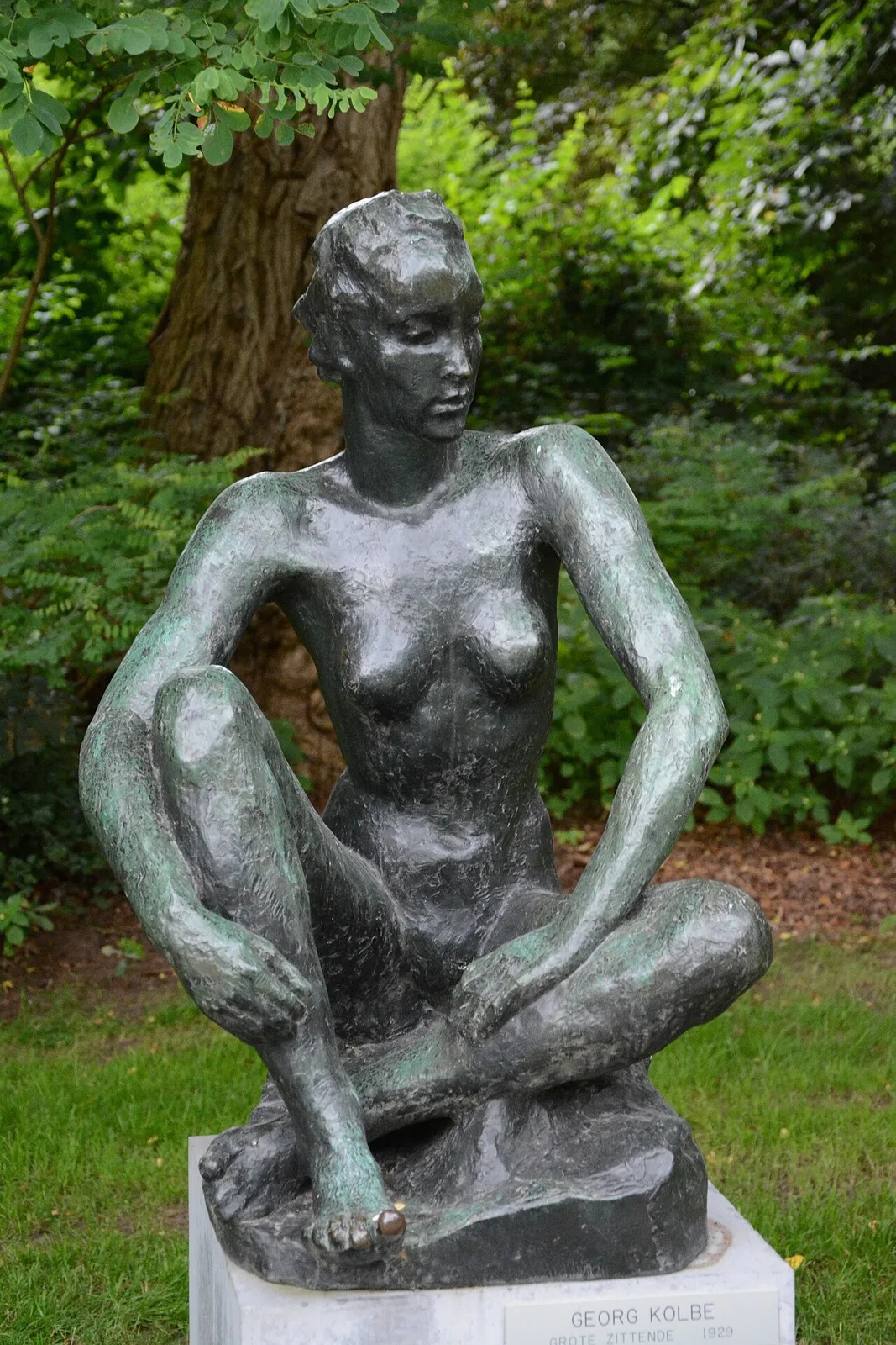 Grote zittende