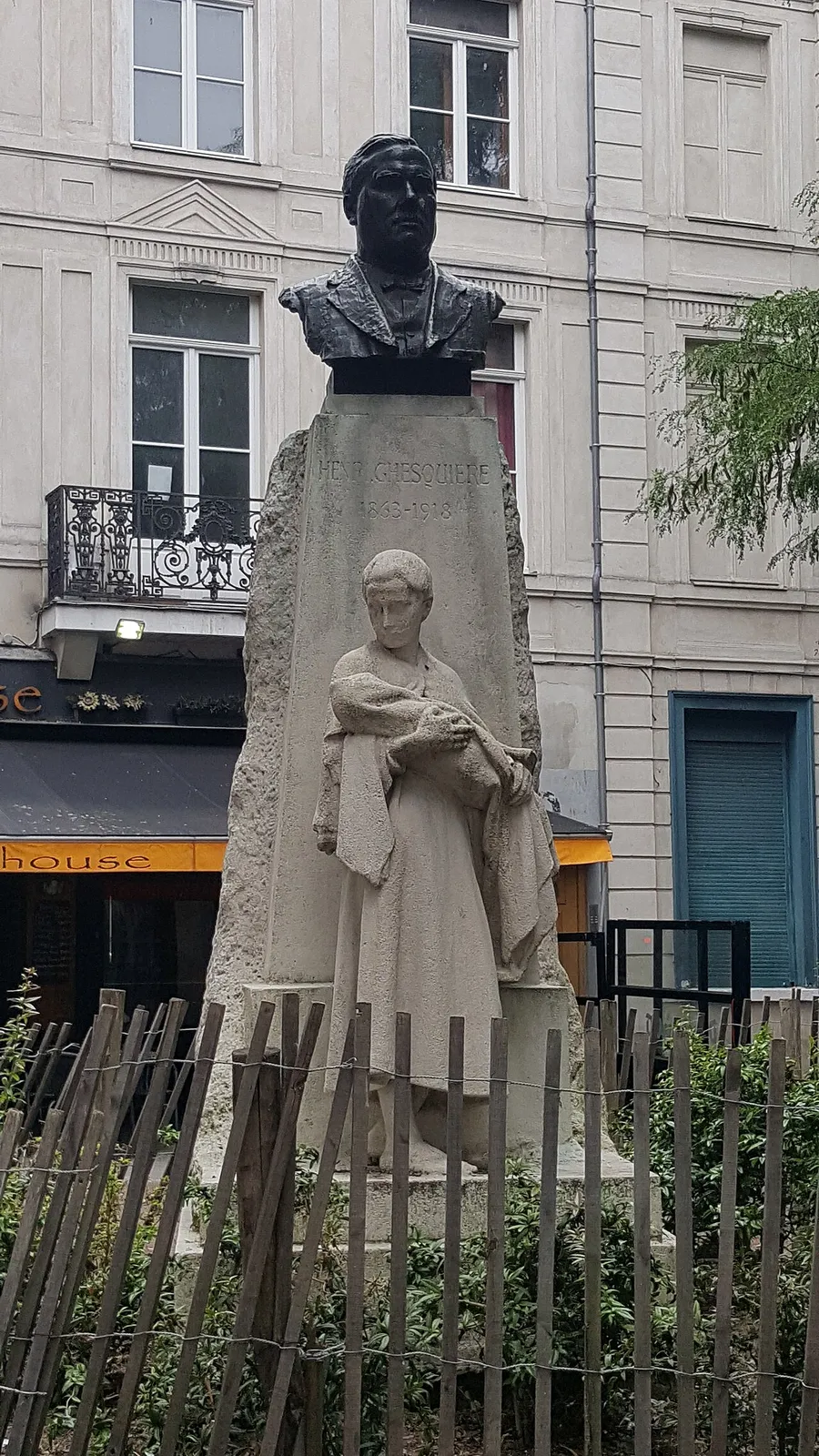 Buste d'Henri Ghesquière