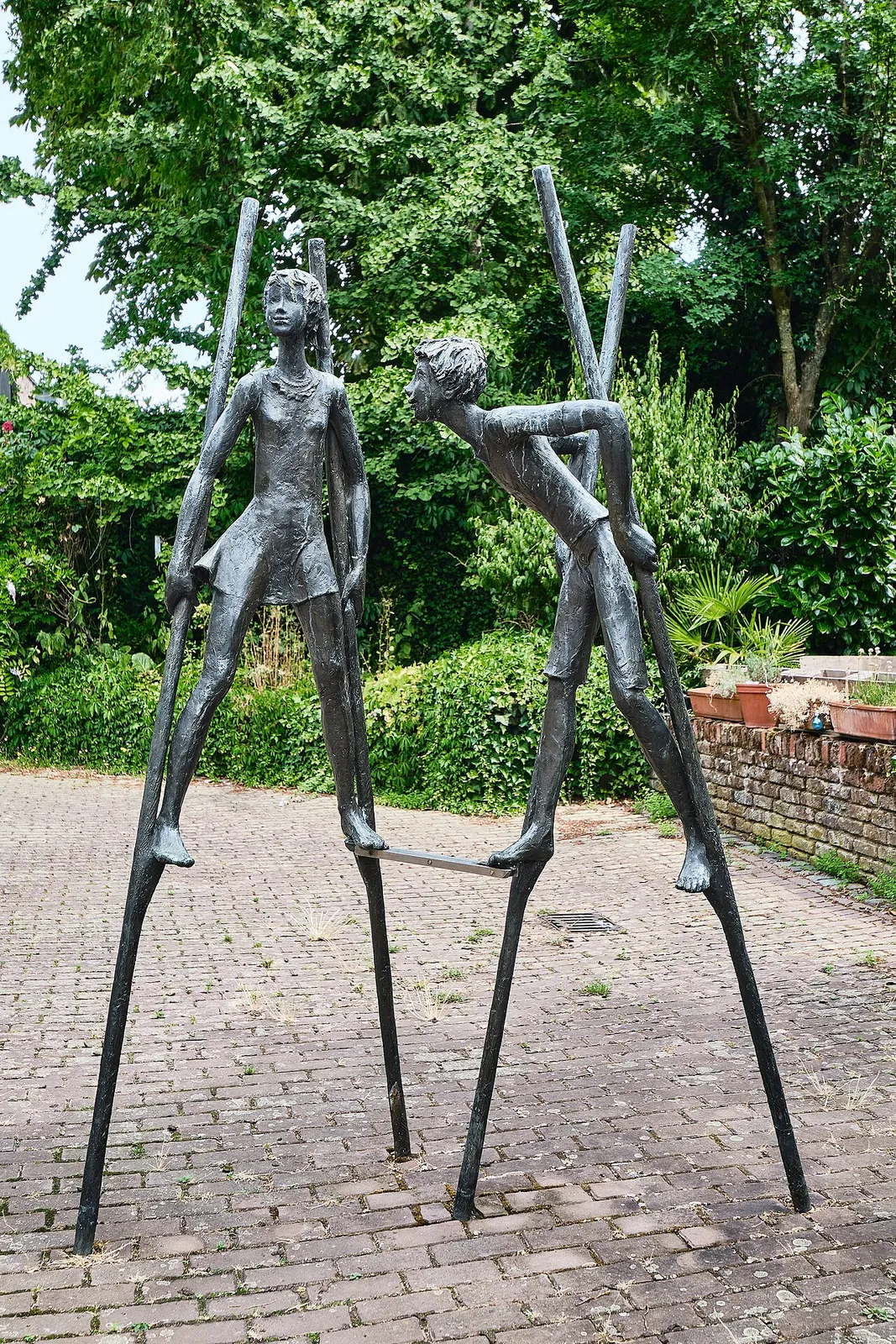 Stelzenläufer