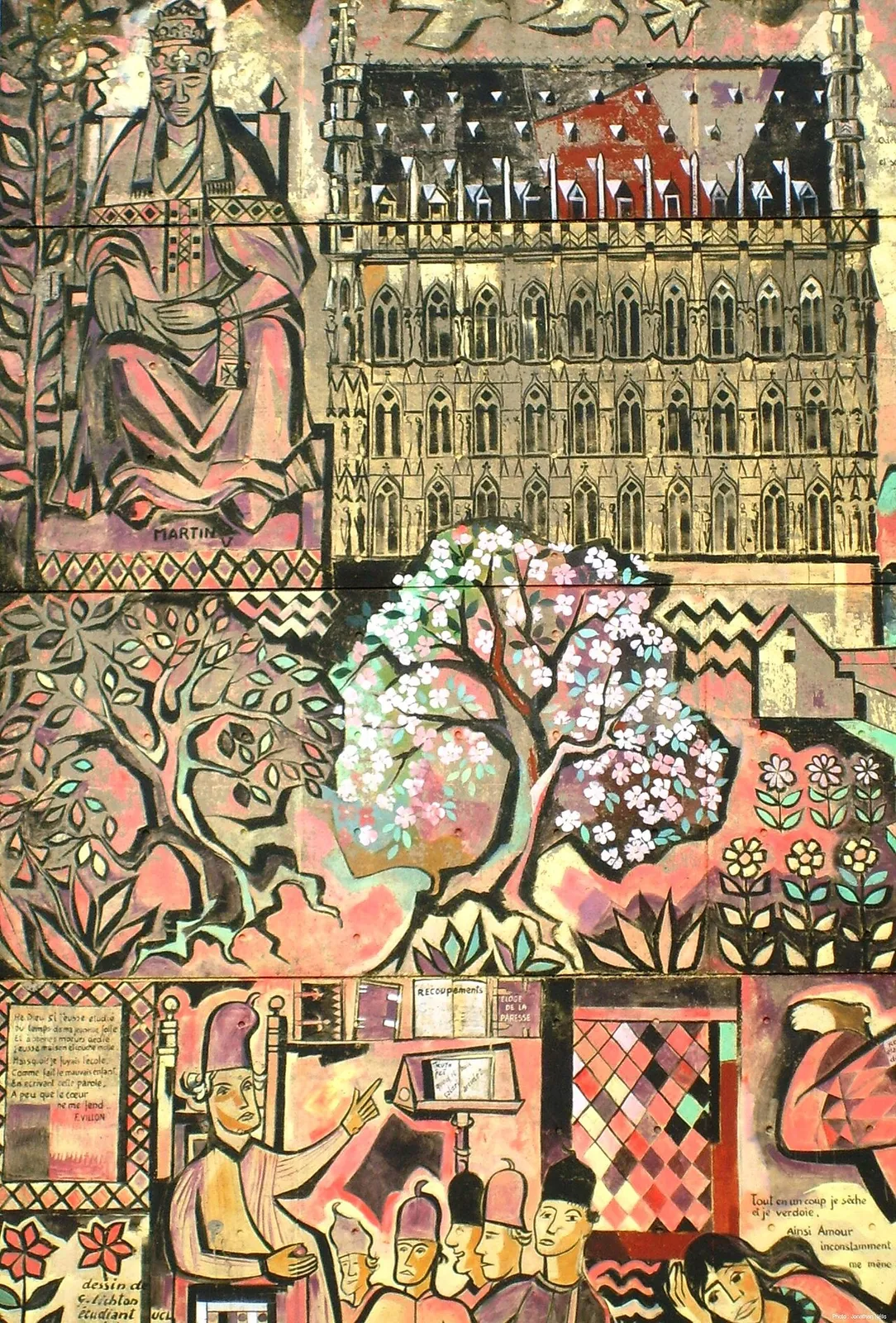 fresque trompe-l'oeil